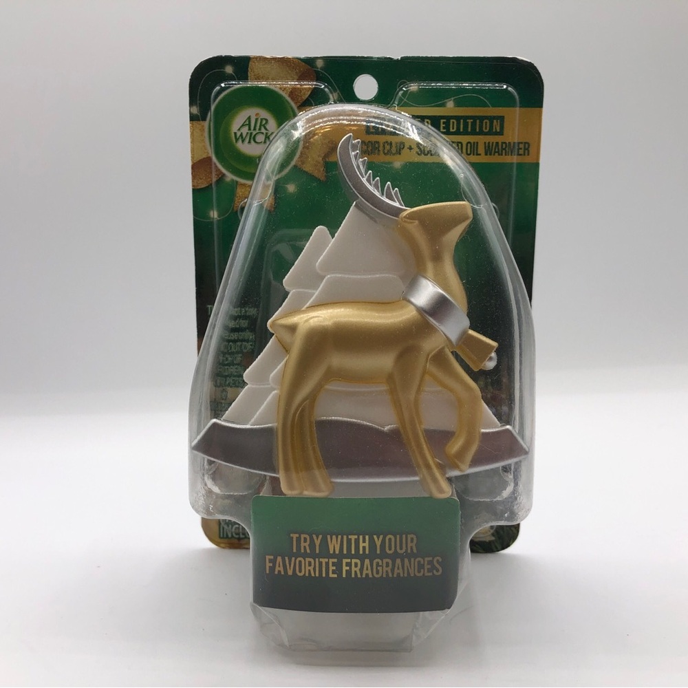 Air Wick Scented Oil Warmer Limited Edition Reindeer Removable‎ Decor Clip